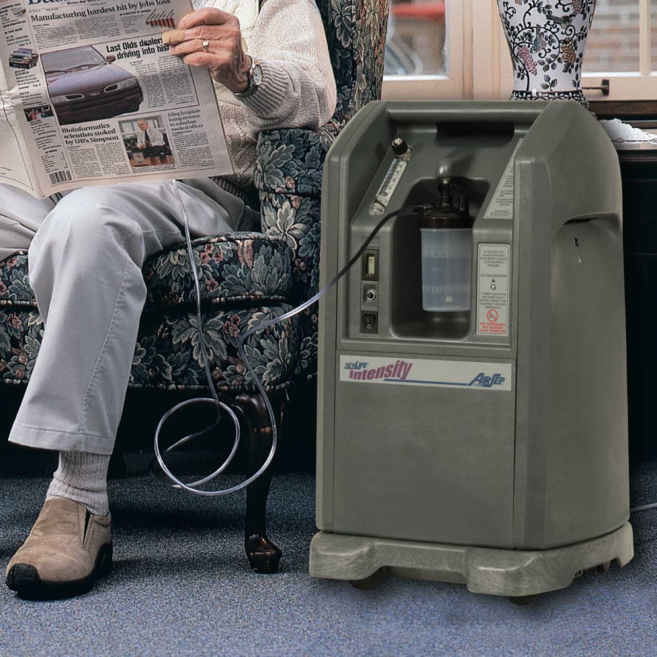 AirSep NewLife Intensity 10 Oxygen Concentrator Patient