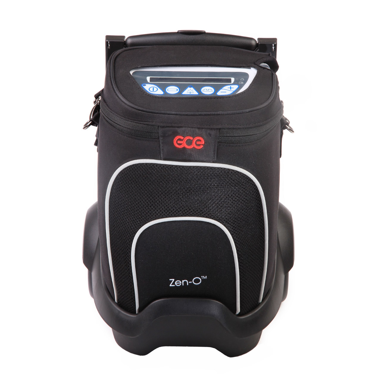 Zen-O Portable Oxygen Concentrator with Trolley Bag folded down
