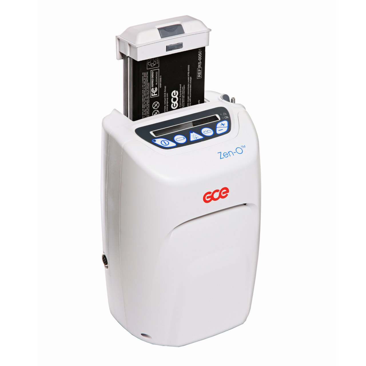 Zen-O Portable Oxygen Concentrator with Battery open