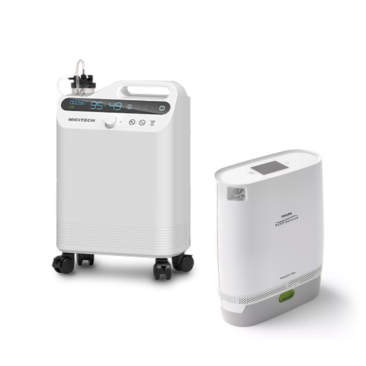 Oxygen concentator, cylinder and trolley hire/rental in Adelaide