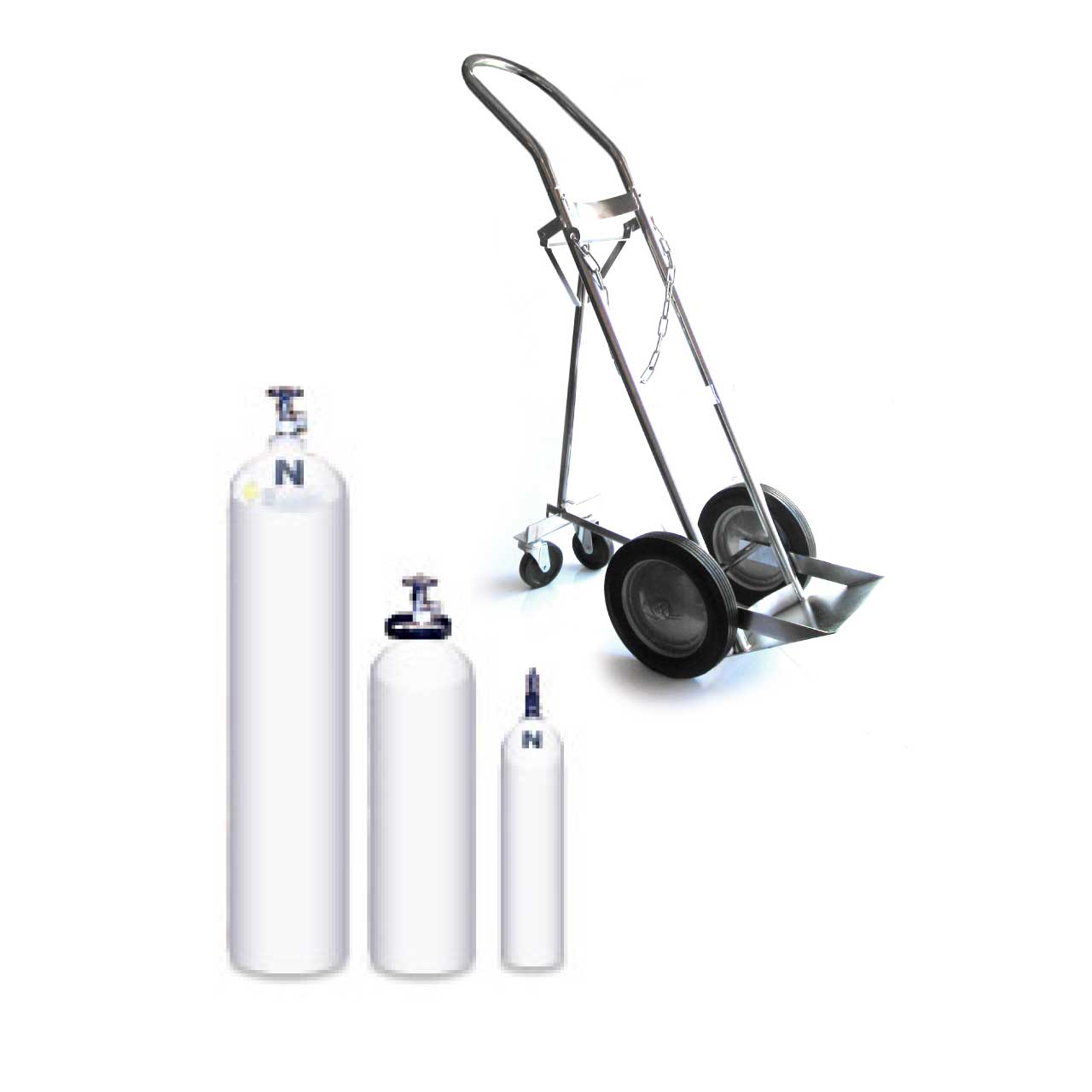 Oxygen Cylinders and Trolleys for Hire